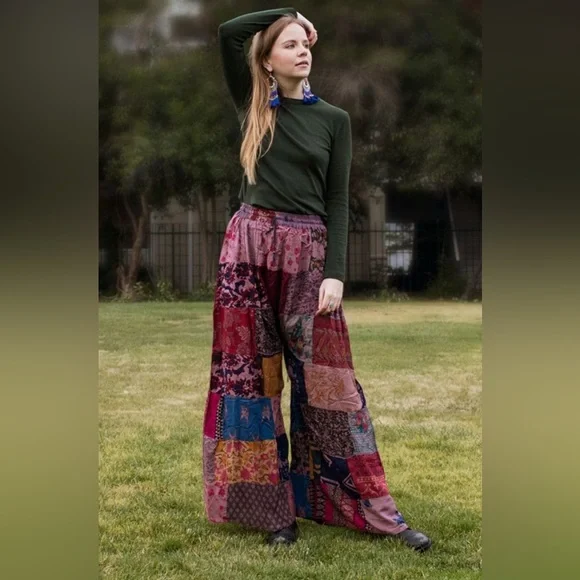 Patchwork pants - Picture 5 of 15